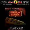 Cena con delitto - Pandora Show ore 20.30